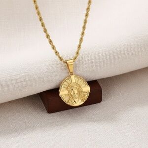 Jesus on Cross necklace